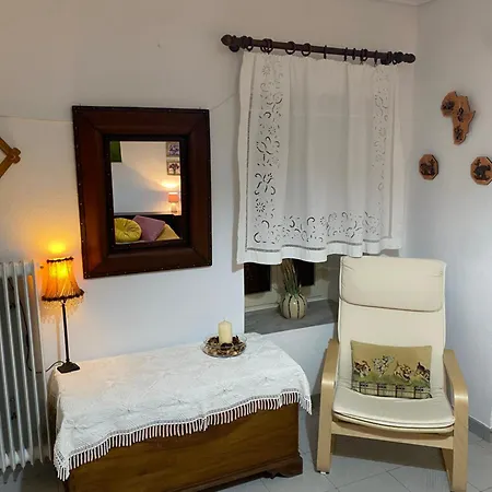 Village Mountain And Sea Horizon Kato Potamia (Evia)